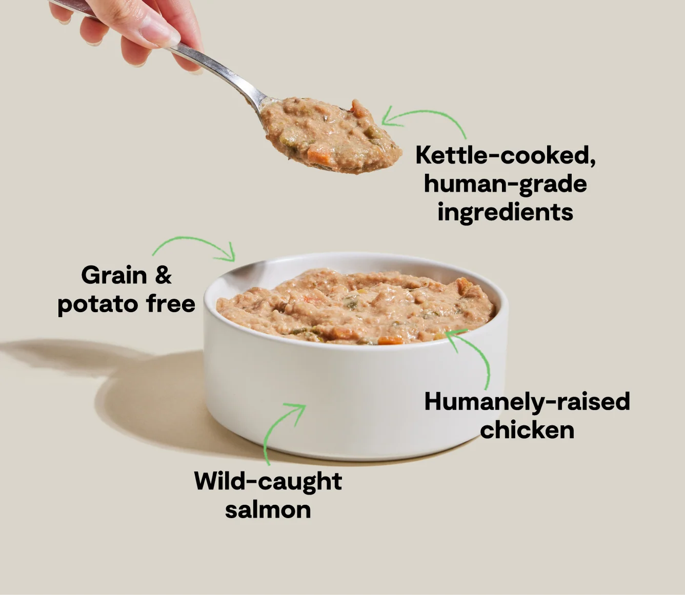 Chicken & Salmon Rustic Stew Wet Dog Food - Image 4