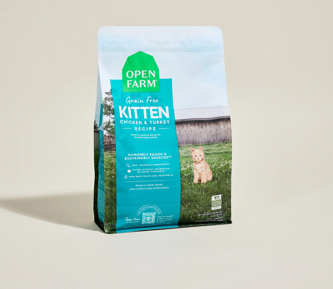 Chicken & Turkey Grain-Free Kitten Kibble - Image 2