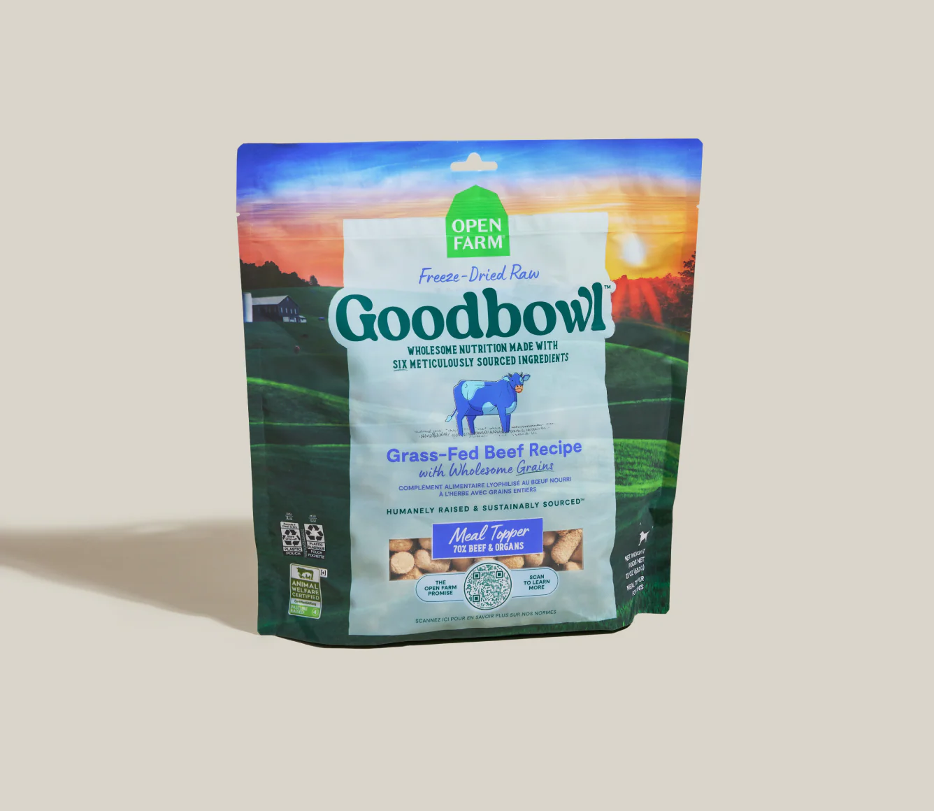 Goodbowl™ Grass-Fed Beef Freeze Dried Raw Morsels for Dogs - Image 2
