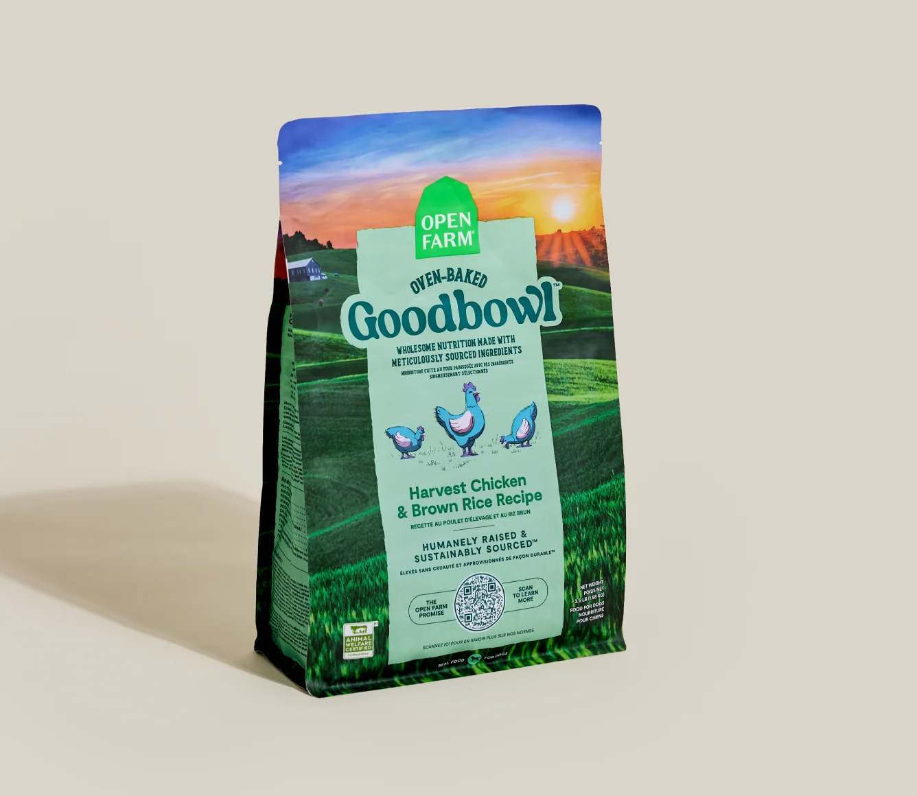 Goodbowl™ Harvest Chicken & Brown Rice Dog Kibble - Image 2