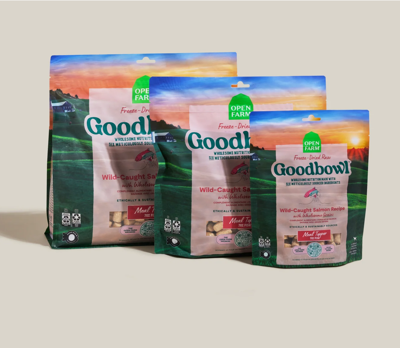 Goodbowl™ Wild-Caught Salmon Freeze Dried Raw Morsels for Dogs - Image 7
