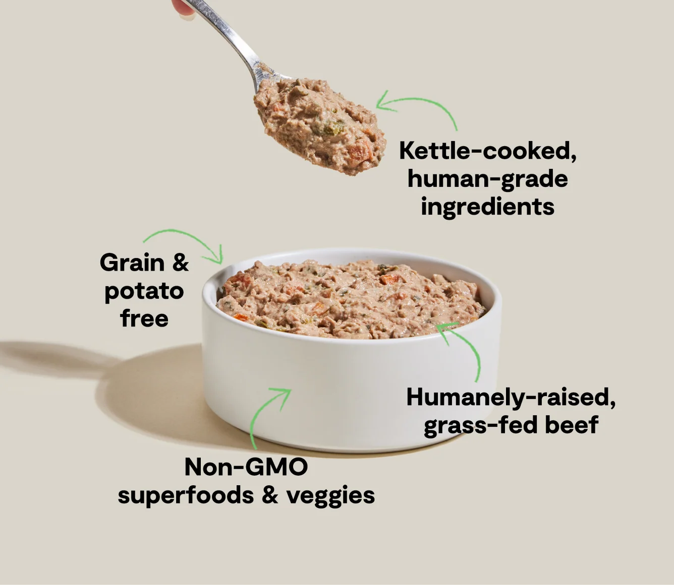 Grass-Fed Beef Rustic Stew Wet Dog Food - Image 4