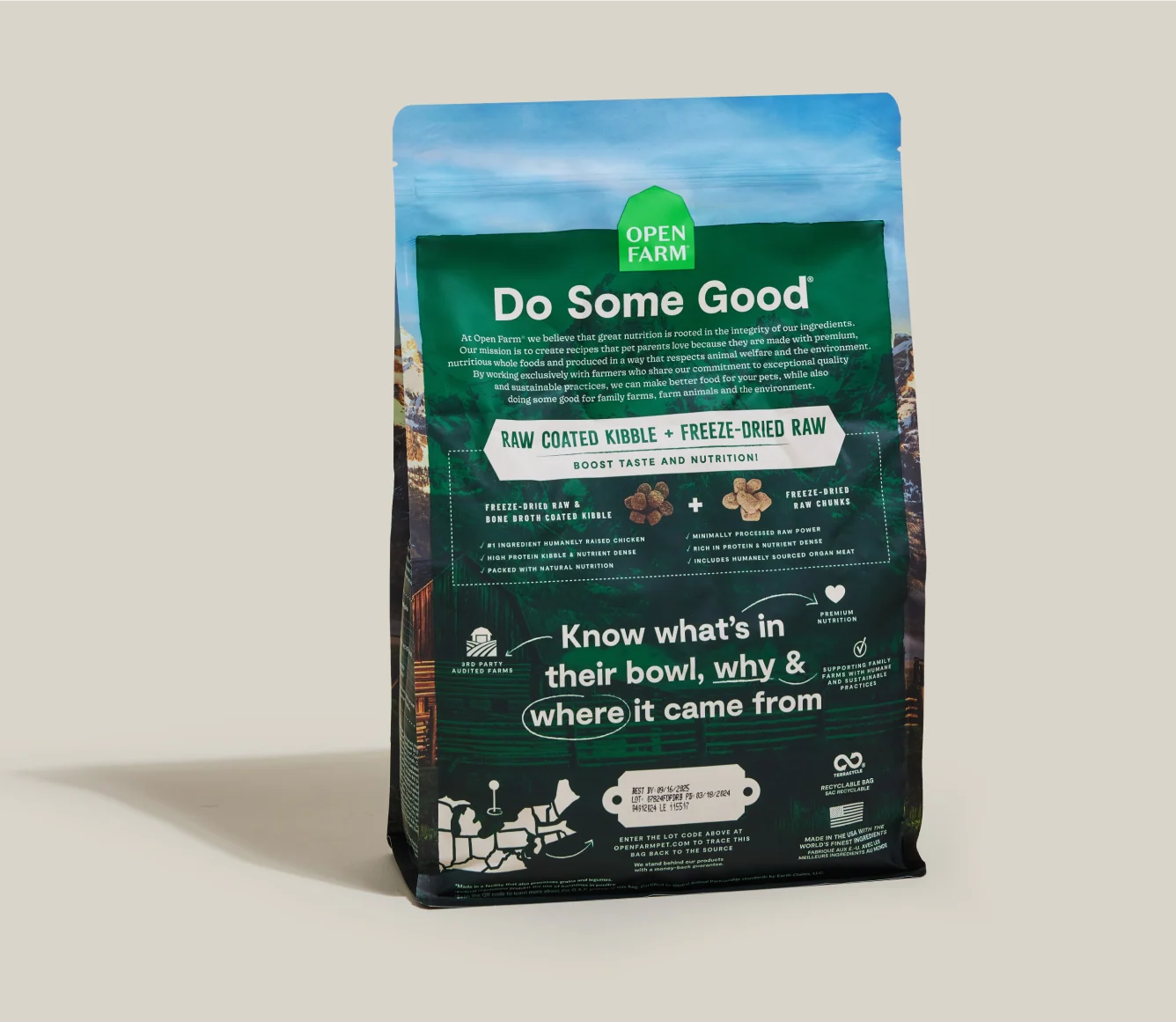 RawMix Open Prairie Ancient Grains Dog Kibble - Image 6