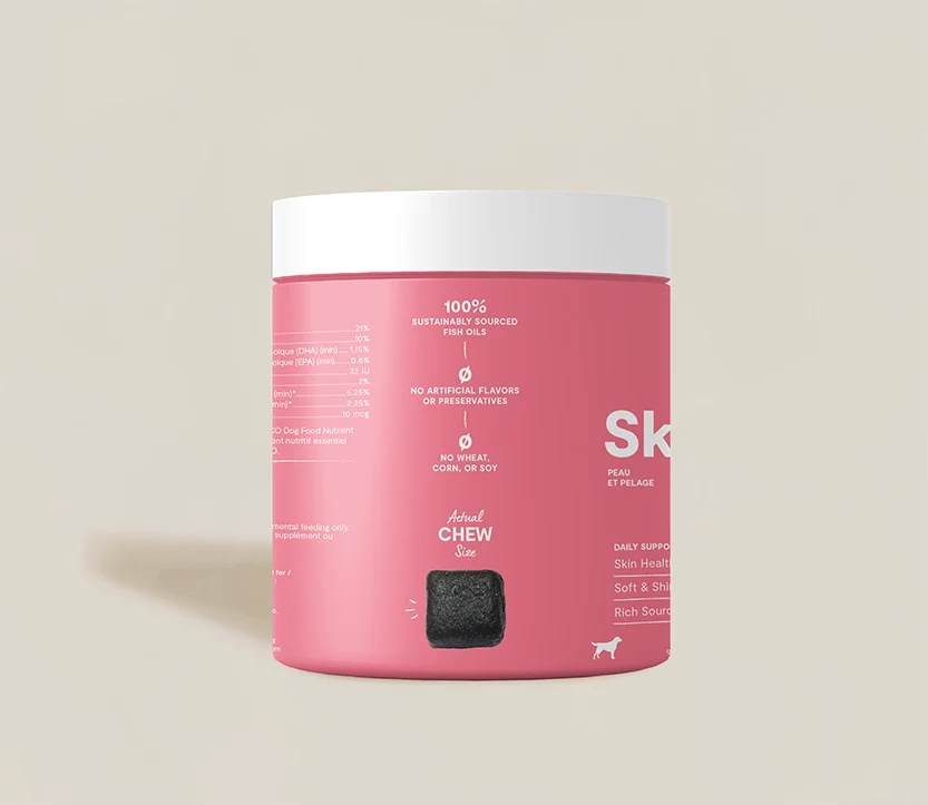 Skin & Coat Food Supplement Chews for Dogs - Image 3