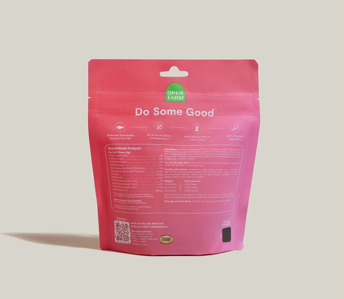 Skin & Coat Food Supplement Chews for Dogs - Image 7